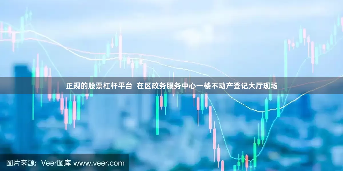 正规的股票杠杆平台  在区政务服务中心一楼不动产登记大厅现场