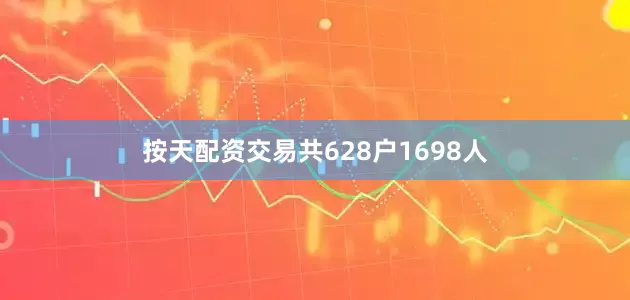 按天配资交易共628户1698人